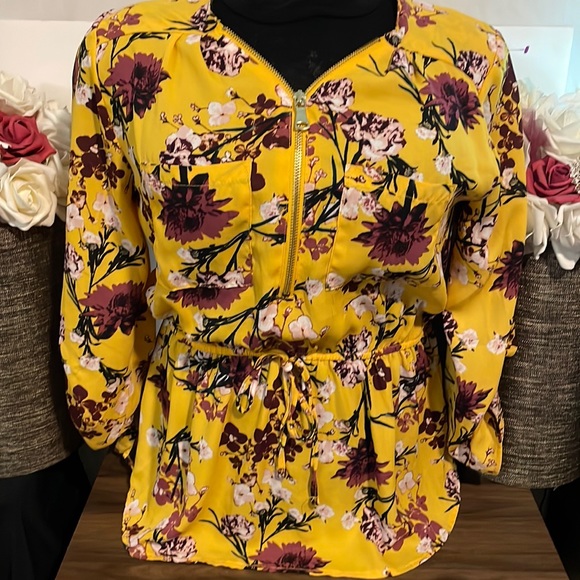 Justify Other - floral blouse for lady the J for JUSTIFY your contemporari